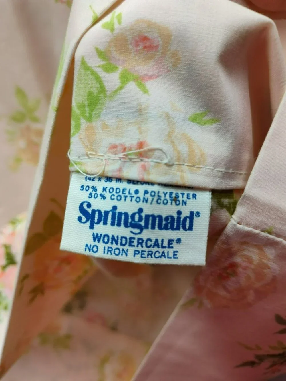 Springmaid vintage pink